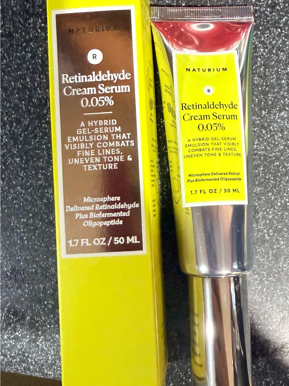 Retinaldehyde Cream Serum 0.05% — Yellow